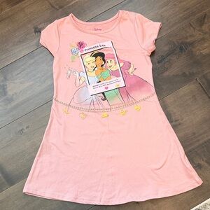 Disney Brand Pink Princess Life Graphic Dress size small/6
